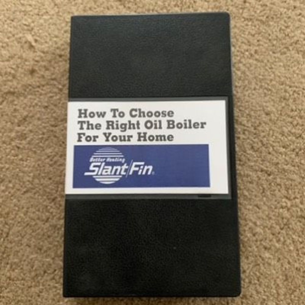 Slant Fin How To Choose The Right Oil Boiler For Your Home VHS Video